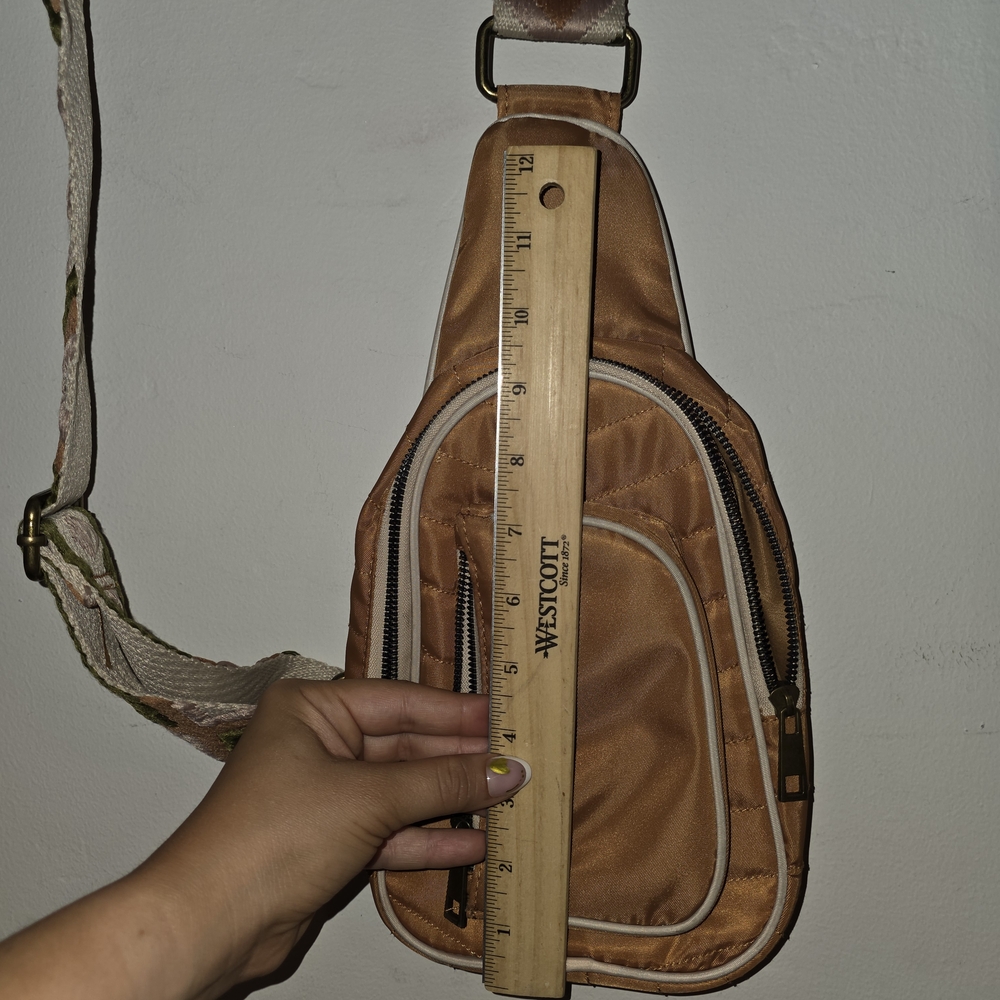 Tan Crossbody Bag